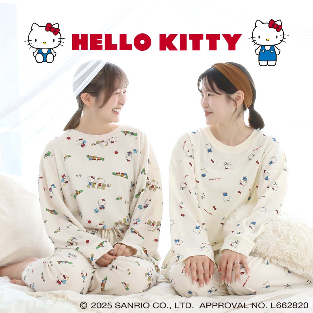 ハローキティのルームウェア