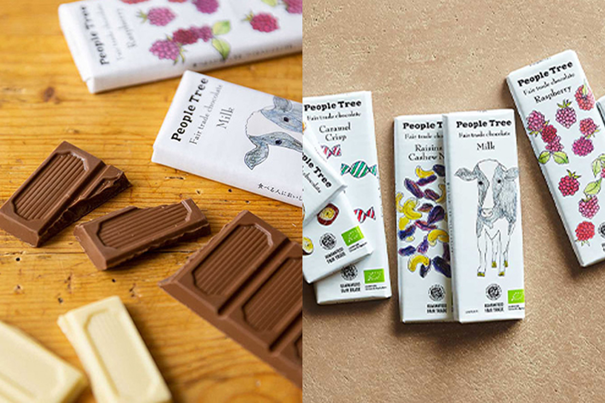 People Tree板チョコ: ｜Bleu Bleuet（ブルーブルーエ）