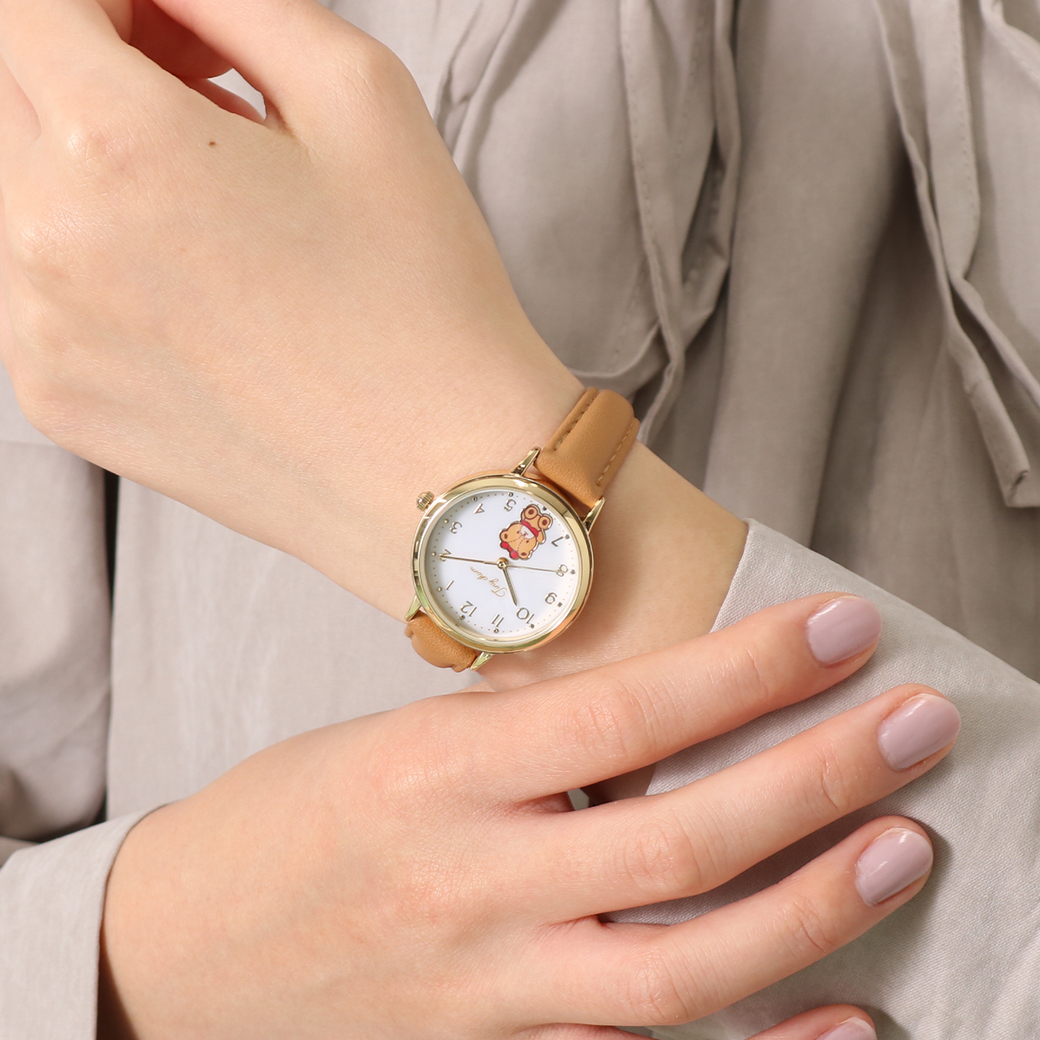 日本初の日本初のタグ付き♡タイニーチャム♡腕時計♡ブルーブルーエ 腕時計(アナログ)
