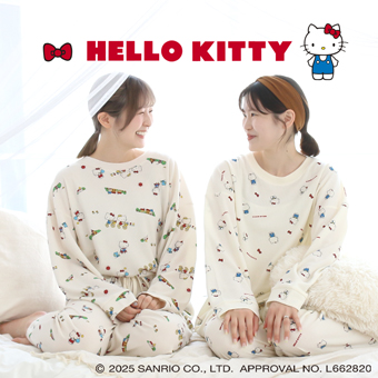 ハローキティのルームウェア