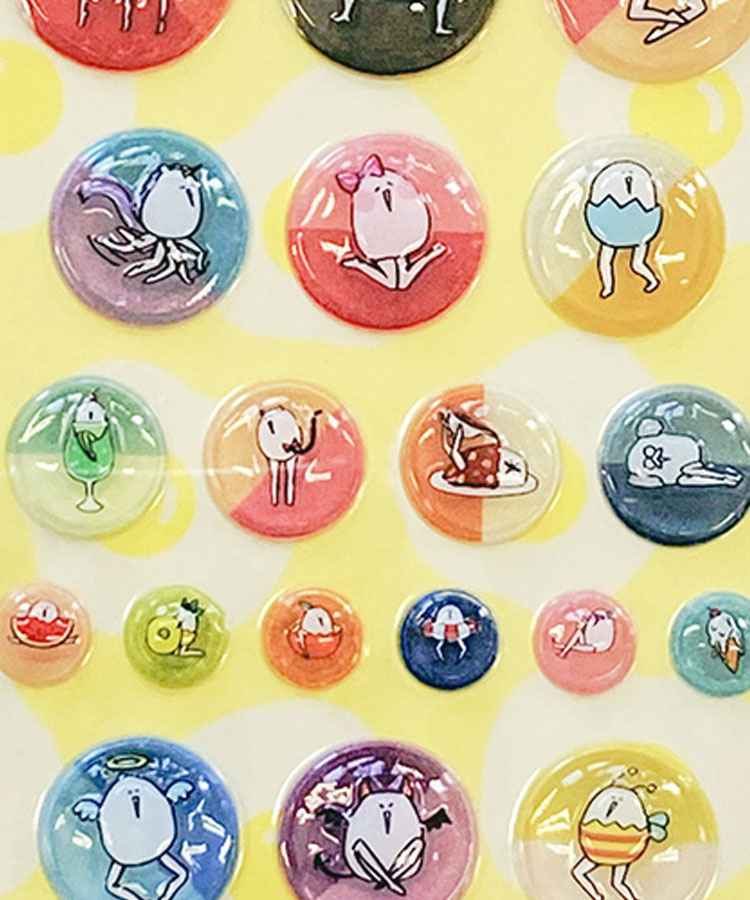 シール予約 キャラ おしゃれ かわいいシール ギフト 、テープ シール