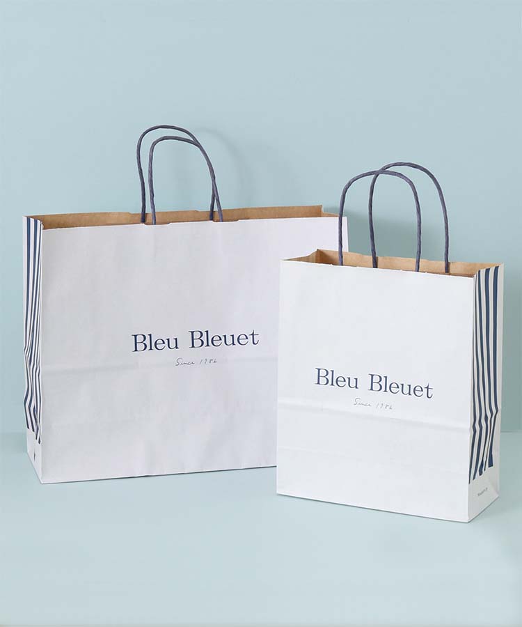 手提げ紙袋(Sサイズ): ALL｜Bleu Bleuet（ブルーブルーエ）