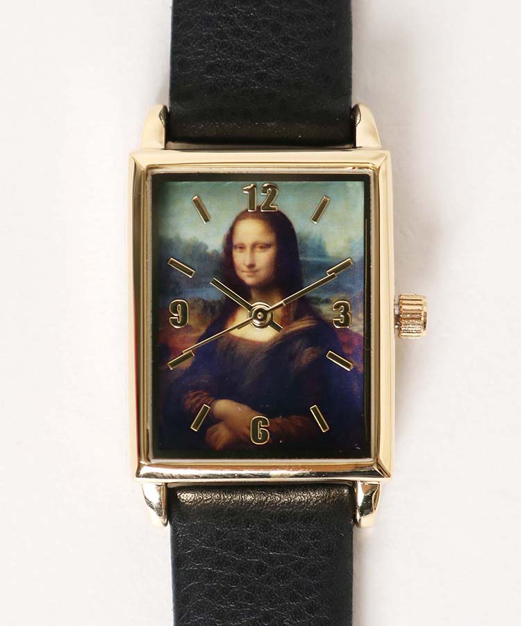モナリザ オリジナル絵画ウォッチ モナリザ All Bleu Bleuet ブルーブルーエ