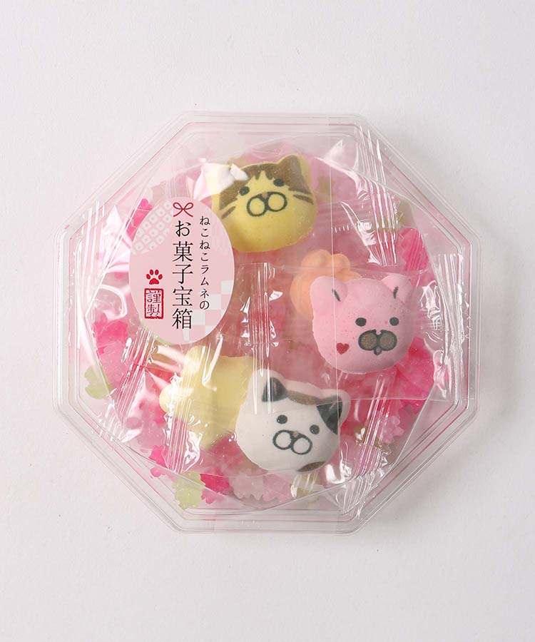 ねこねこラムネのお菓子宝箱 ピンク All Bleu Bleuet ブルーブルーエ