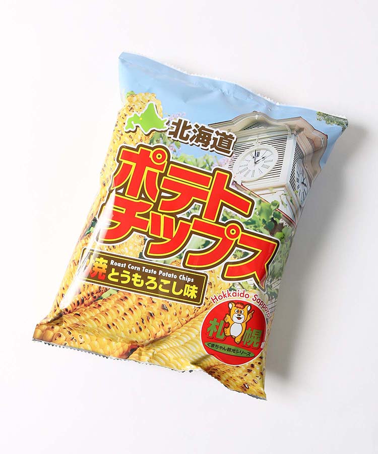 ポテトチップス札幌編焼きとうもろこし味 焼きとうもろこし味 All Bleu Bleuet ブルーブルーエ