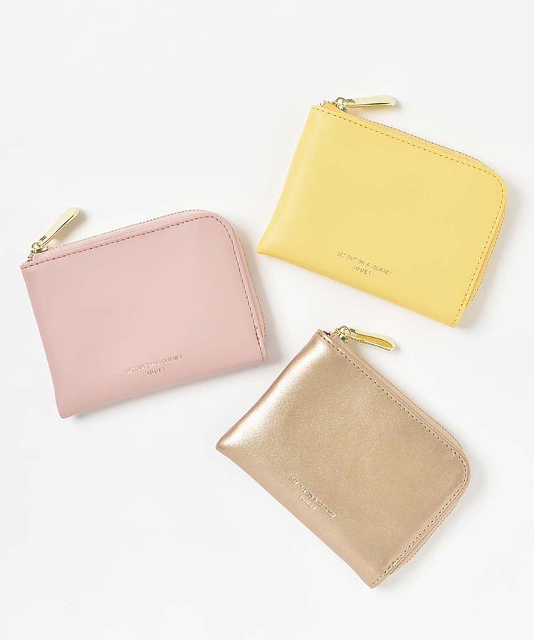 L字zipミニ財布 | Bleu Bleuet（ブルーブルーエ）公式通販