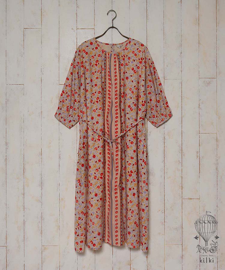 Sale Kilki フラワーバグワンピース フリー ベージュ All Bleu Bleuet ブルーブルーエ