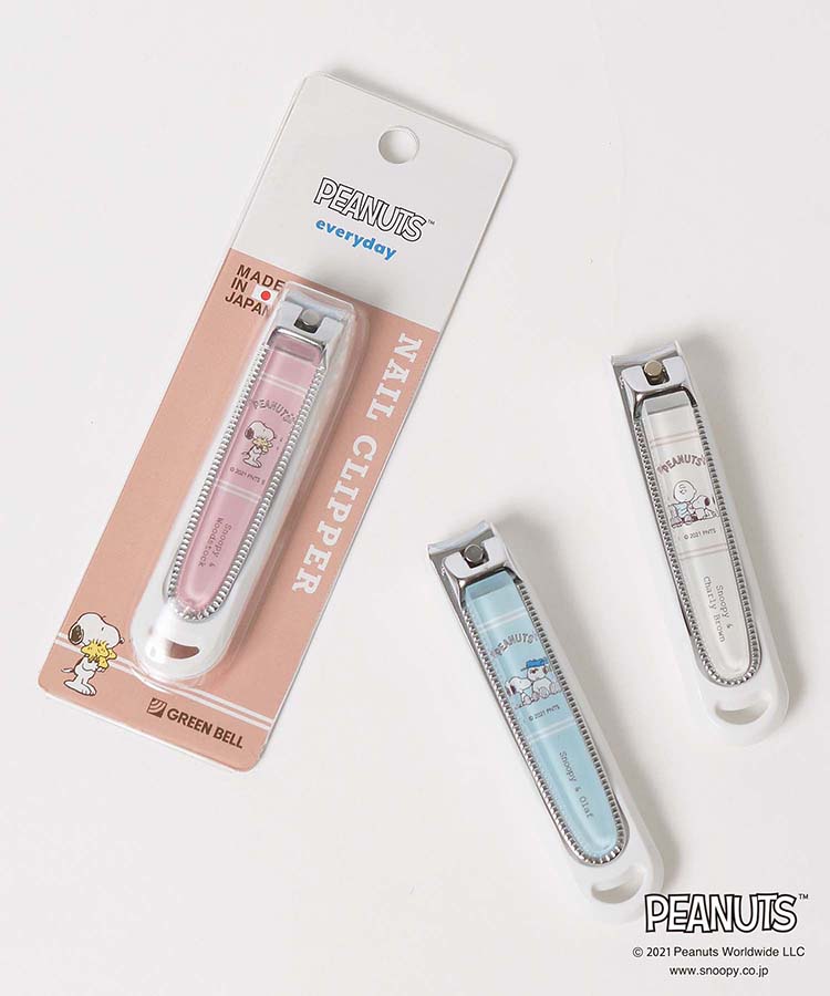 Snoopy爪切り ピンク All Bleu Bleuet ブルーブルーエ