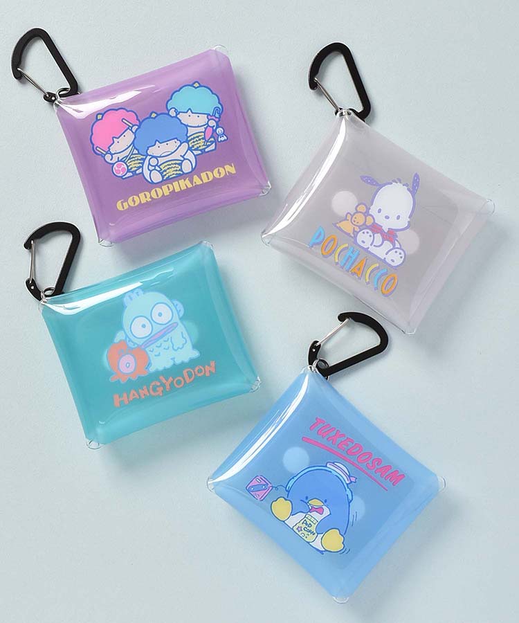 サンリオキャラクターレトロファンシークリアマルチケースss ポチャッコ All Bleu Bleuet ブルーブルーエ