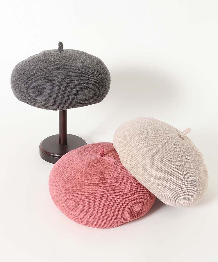 ぽこぽこベレー 帽子 ベレー ベレー帽 ブルーエ ブルーブルーエ