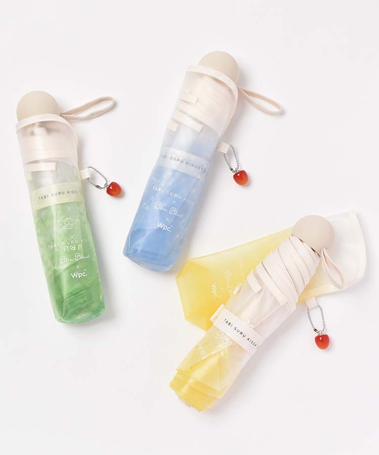 ≪OUTLET≫旅する喫茶クリームソーダ雨折傘(ライトグリーン): ALL