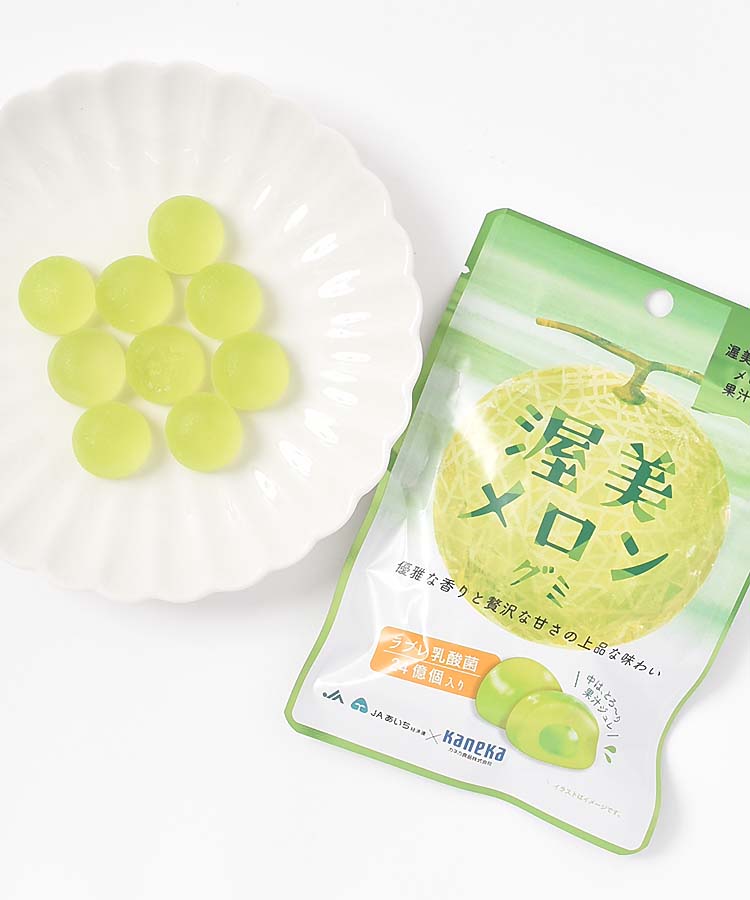 渥美メロングミ ラブレ乳酸菌入り(渥美メロン): ALL｜Bleu Bleuet