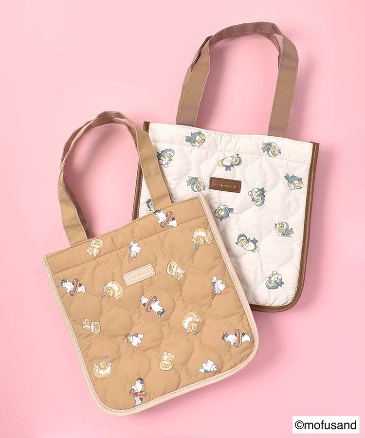 mofusandキルティングトートバッグ(サメにゃん): ALL｜Bleu Bleuet