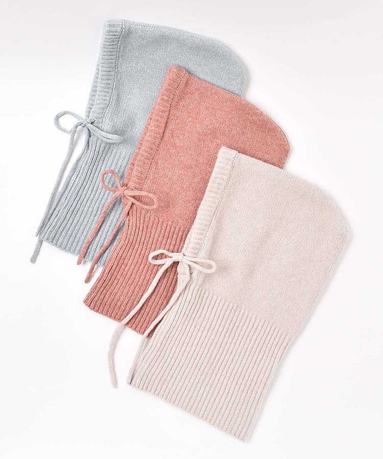 バラクラバフーディー(アイボリー): ALL｜Bleu Bleuet（ブルー