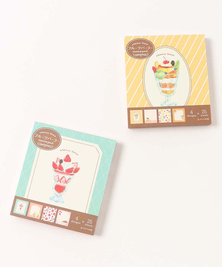 オトメ時間 フルーツパーラー メモ 【32枚】 おすそ分け バラメモ