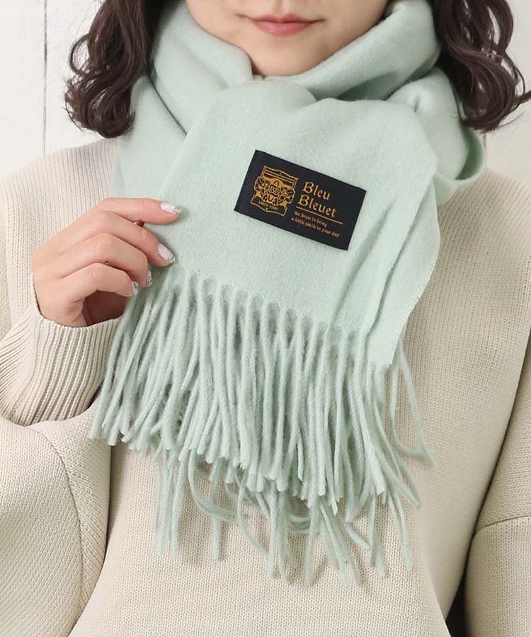 オリジナルネームウールシンプルストール(オフホワイト): ALL｜Bleu