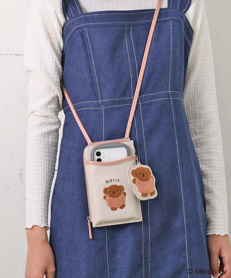 ≪SALE≫ミッフィーるんるんサガラスマホショルダー(ボリス