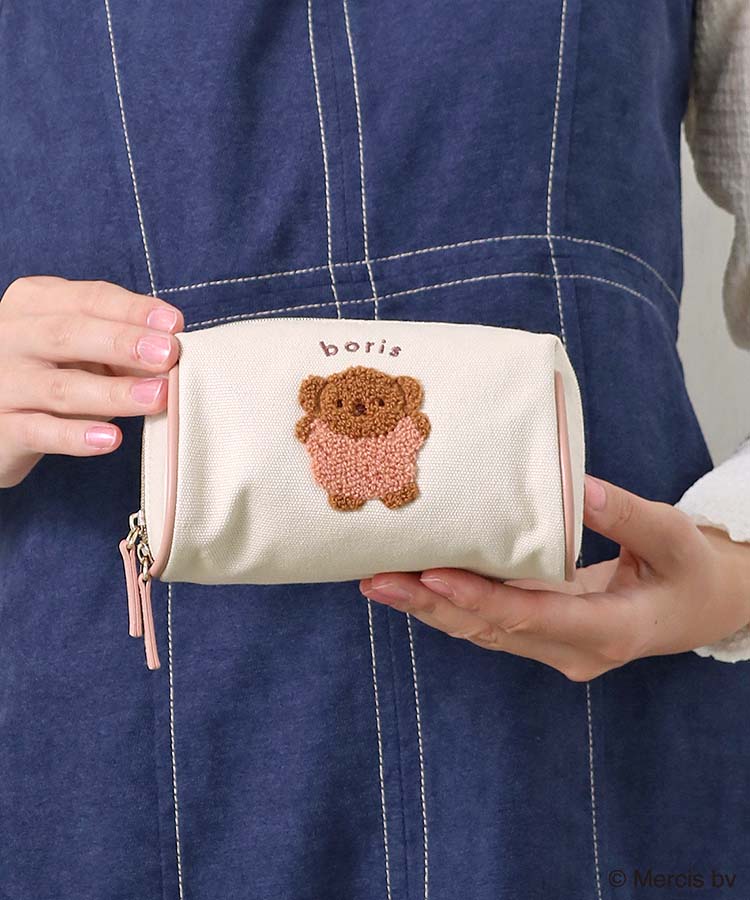 ≪OUTLET≫ミッフィーるんるんサガラスクエアポーチ(ボリス): ALL