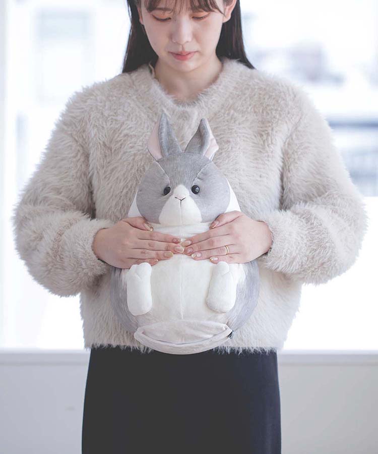 つまんでアニマルズぬいぐるみウォーマーM(ハリネズミ): ALL｜Bleu