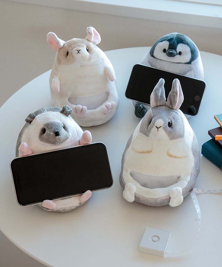 ≪OUTLET≫つまんでアニマルズスマホスタンド(ハリネズミ): ALL｜Bleu