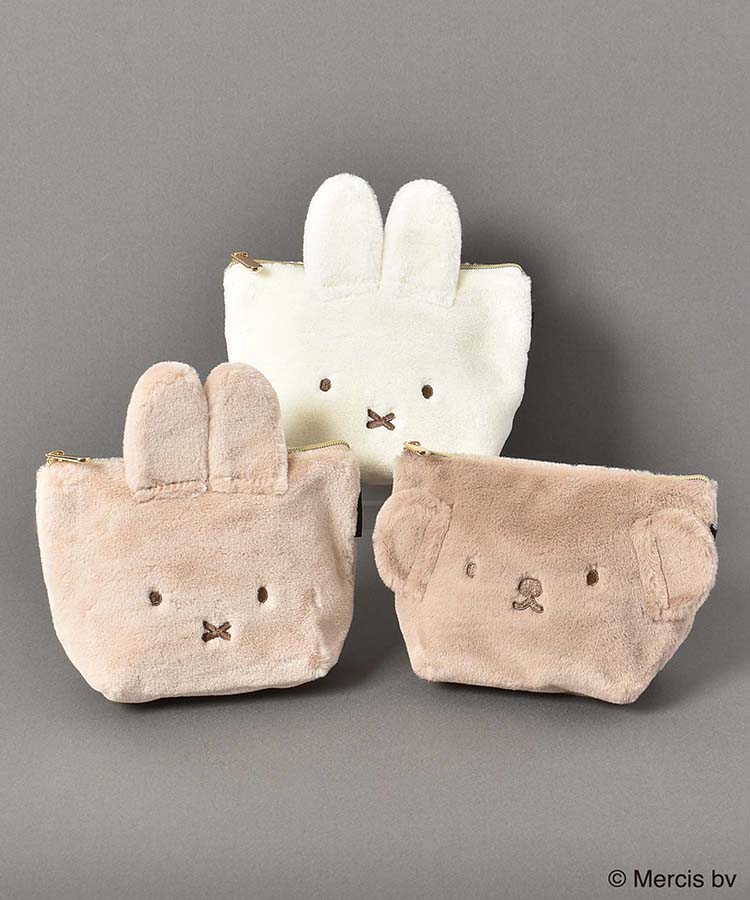 【希少】HEAD PORTER ◆廃盤品 ドット柄マルチポーチ　シナモンベージュ 希少】HEAD PORTER ◇廃盤品 ドット柄マルチポーチ シナモンベージュ