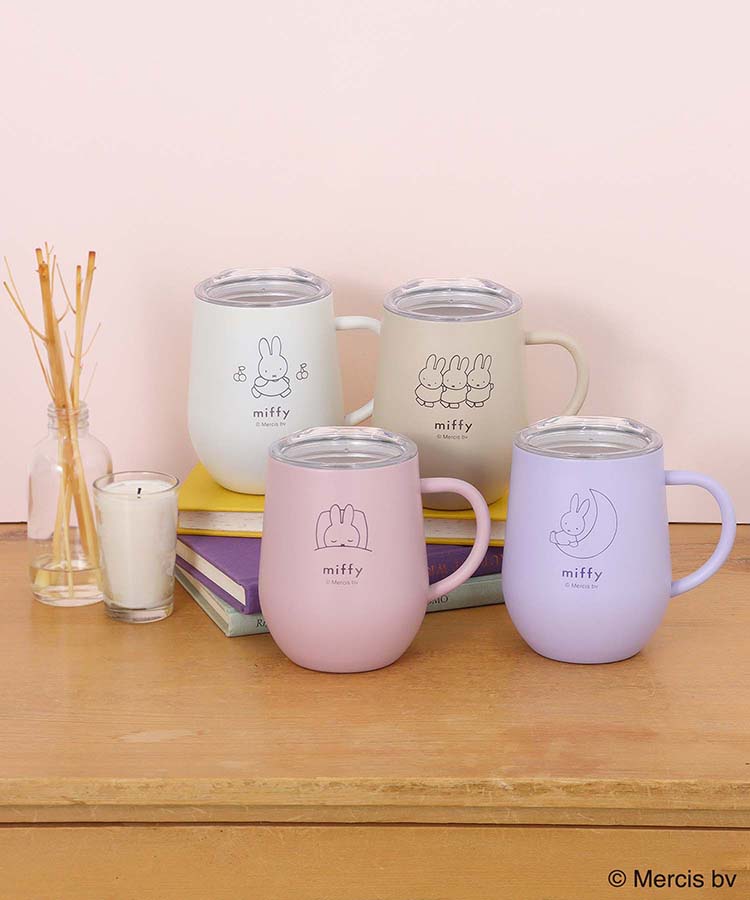 ミッフィー蓋付きステンレスマグ ミッフィー miffy 食器 マグ コップ