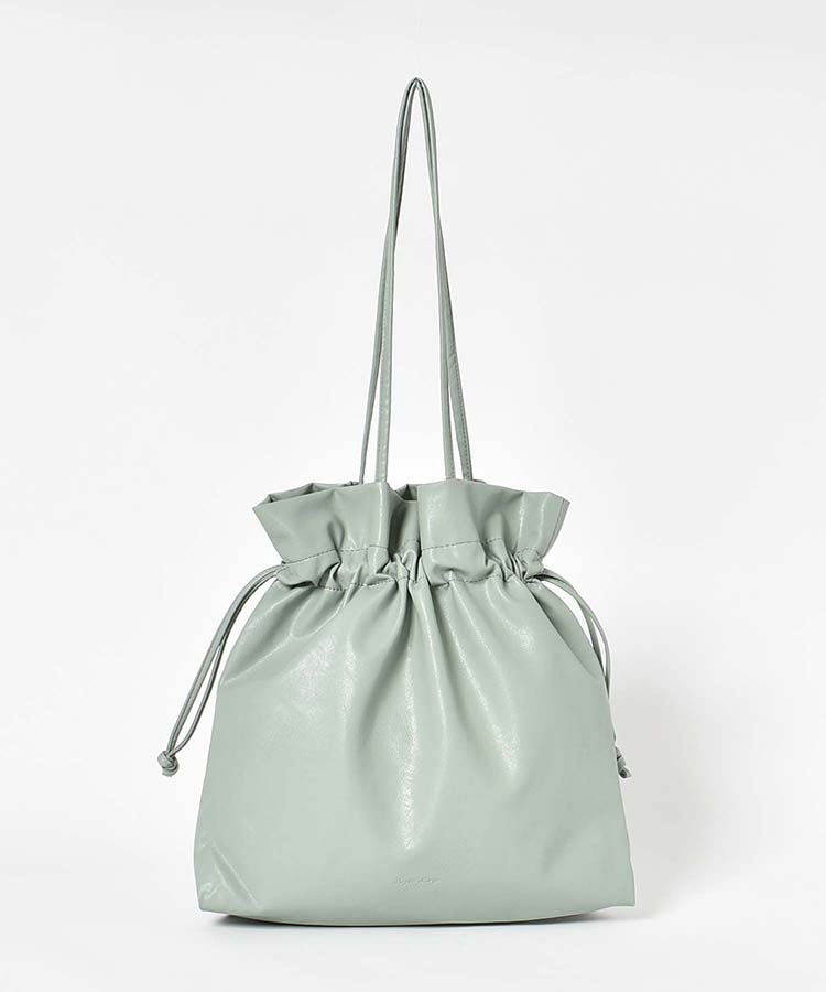 ≪OUTLET≫洗える巾着A4トート(ブラック): ALL｜Bleu Bleuet（ブルー