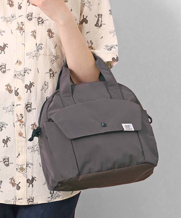 ≪OUTLET≫フラップ2WAYトート(ブラック): ALL｜Bleu Bleuet（ブルー