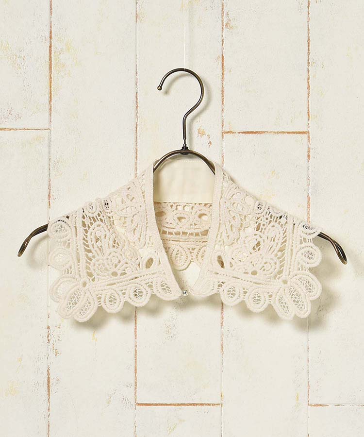 クールレース付け襟 レース 付け襟 ファッション雑貨 ひんやり 雑貨