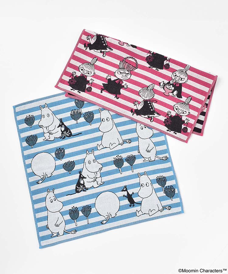 確認用699円ムーミンスナフキンガーゼ　ハンドタオル　大判タオルハンカチ　ギフト MOOMIN - 新品 ムーミン スナフキン リトルミィ ガーゼ ハンカチ