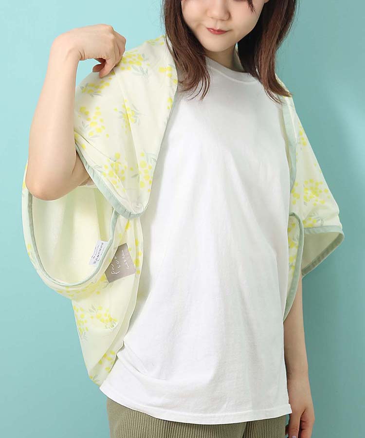 ≪SALE≫フレスコ冷感3wayひざ掛け(ビション): ALL｜Bleu Bleuet