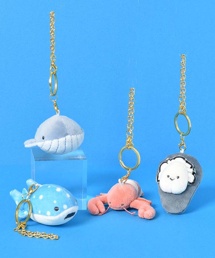 【E】海の生き物立体キーホルダー14点詰め合わせ E様専用】海の生き物立体キーホルダー14点詰め合わせ
