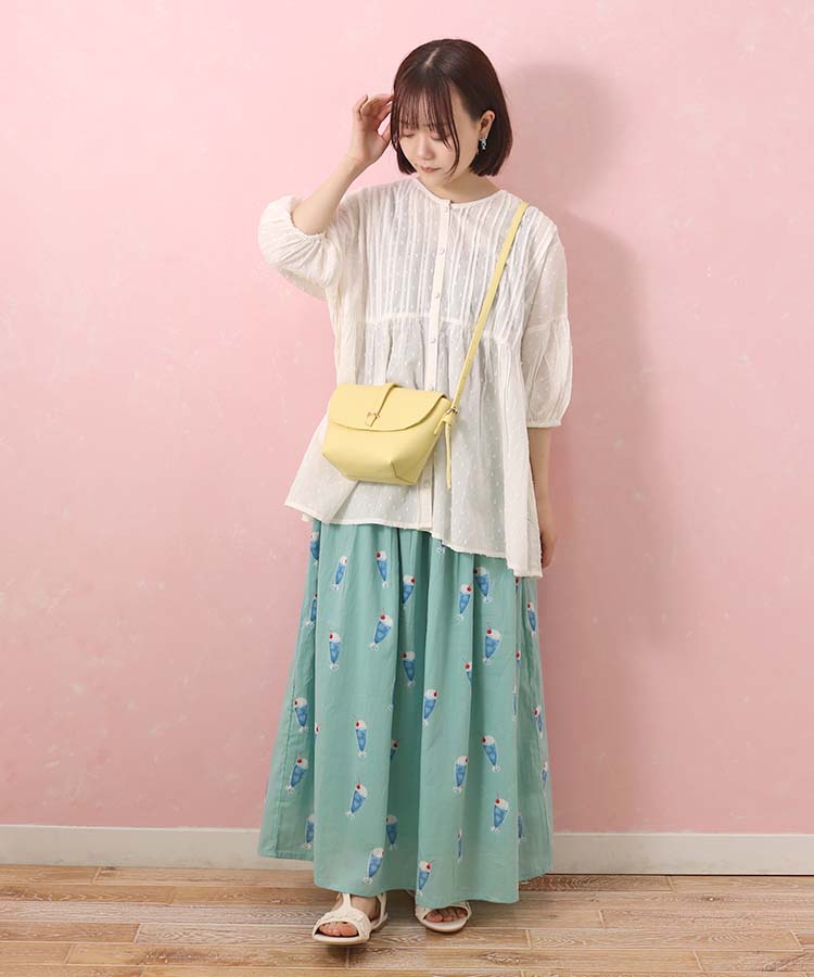 00149855 080360153000304 クリームソーダスカート スカート ロング丈