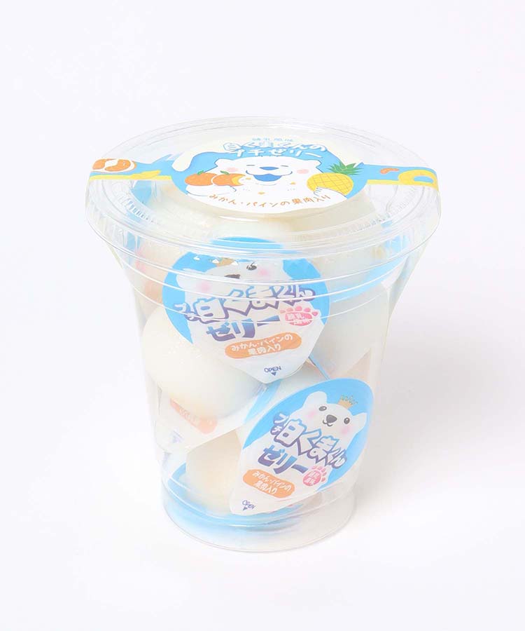 白くまくんのプチゼリー ゼリー 食品 雑貨 かわいい 可愛い 小物