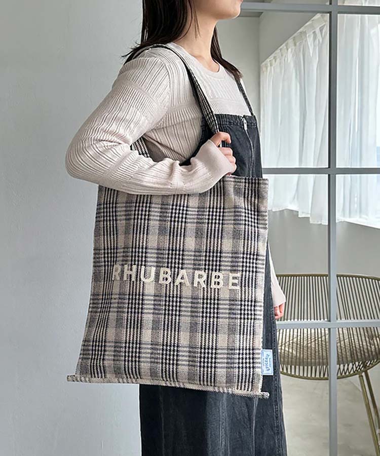 フレンチエピスリーcheck バッグ BAG トートバッグ キャンバスバッグ