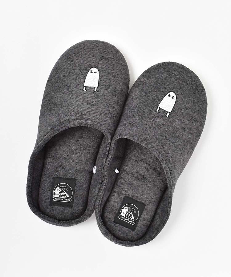 古代ルームシューズL 古代 ルームシューズ メジェド 博物館