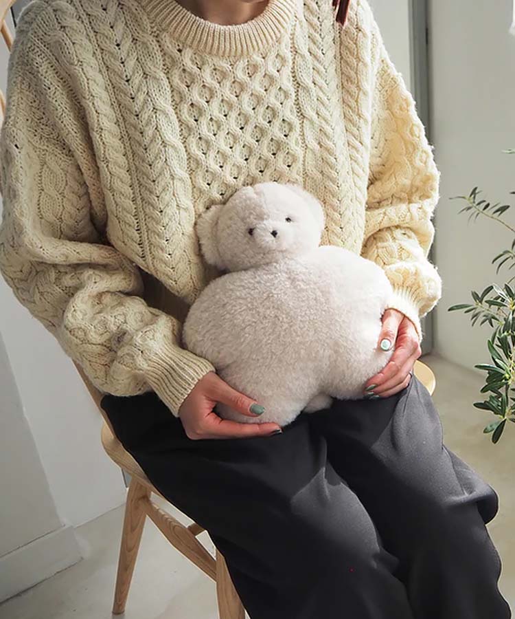 テディウォーマーL カイロ 人気 おうち時間 おしゃれ 可愛い かわいい