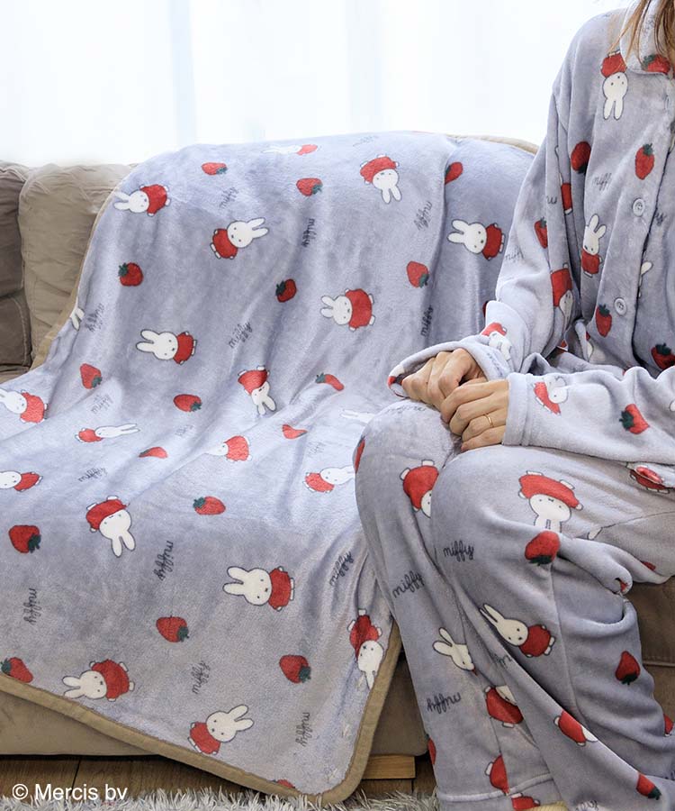 ミッフィーストロベリーブランケット ミッフィー miffy キャラクター
