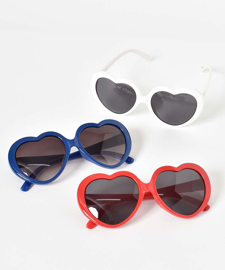 お早めに！新品★ハートが可愛いサングラス ハートサングラス ハート サングラス 紫外線カット UVカット UV400