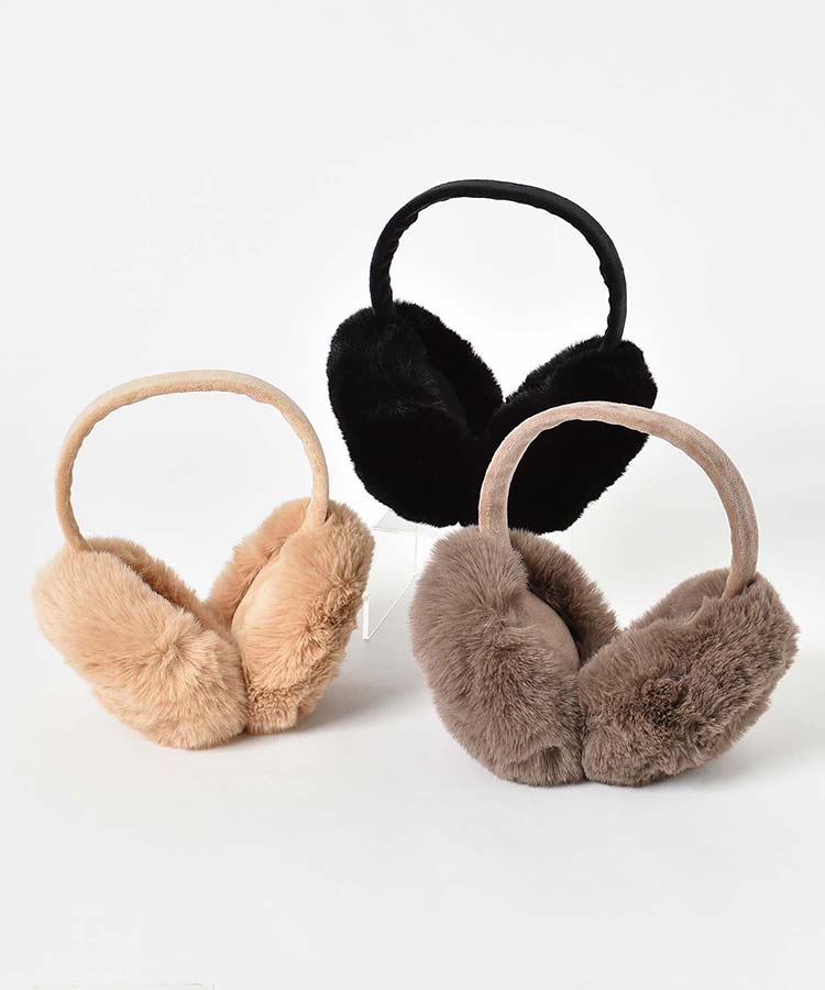 おりたたみイヤーマフ ブラック グレイ ベージュ イヤマフ イヤーマフ