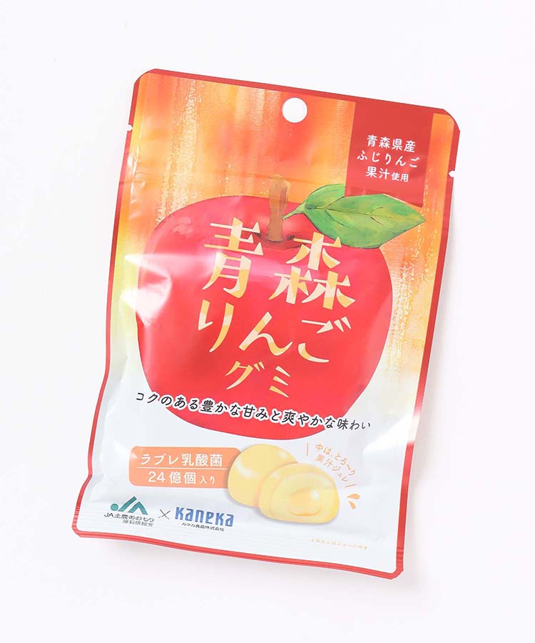00150962 010020005000331 青森りんごグミ ラブレ乳酸菌 食品 お菓子
