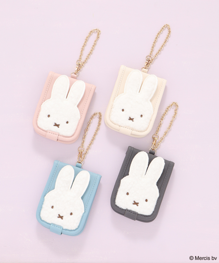 BRUNA BOA APPLIQUEパスケース miffy ブルーナ ミッフィー うさぎ