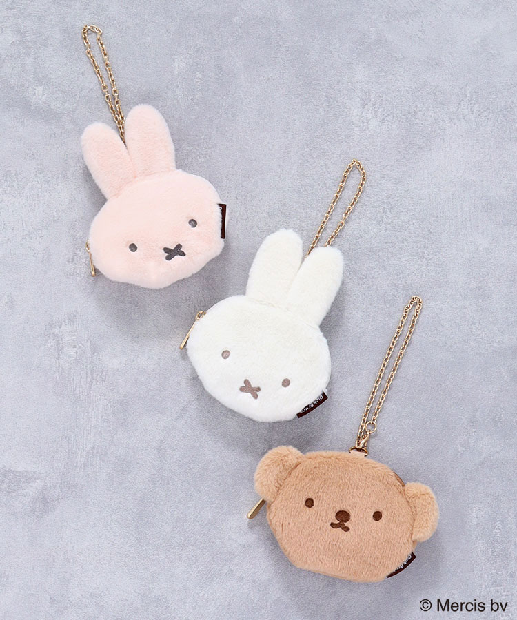 BRUNA FACE FURミニミニポーチ ブルーナ ミッフィー うさぎ ウサギ