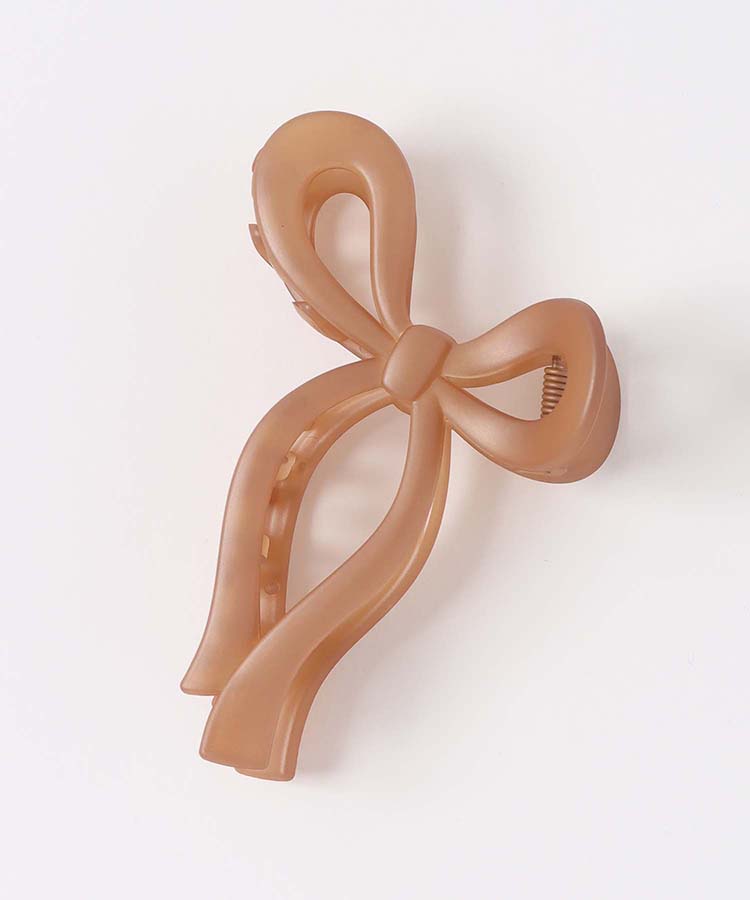 シャインリボンバンス ホワイト ブラウン ブラック バンス ヘア