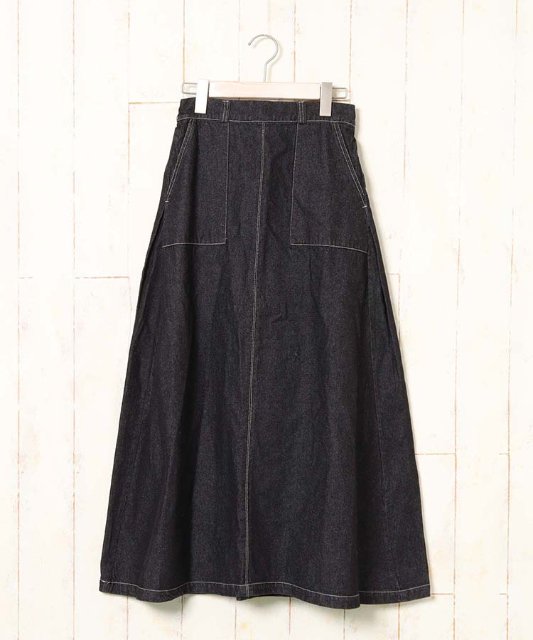 起毛ツイルデニムスカート ブルーエ ブルゾン ボトムス スカート
