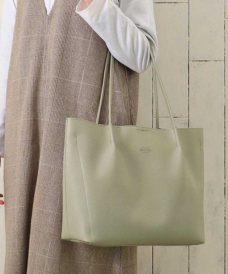 軽量3層A4トート ミニトート バッグ BAG トートバッグ トート 合皮 合