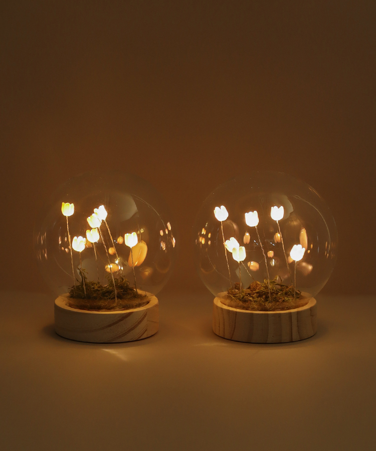 LUMOチューリップガラスボールS WEB限定 オンライン限定
