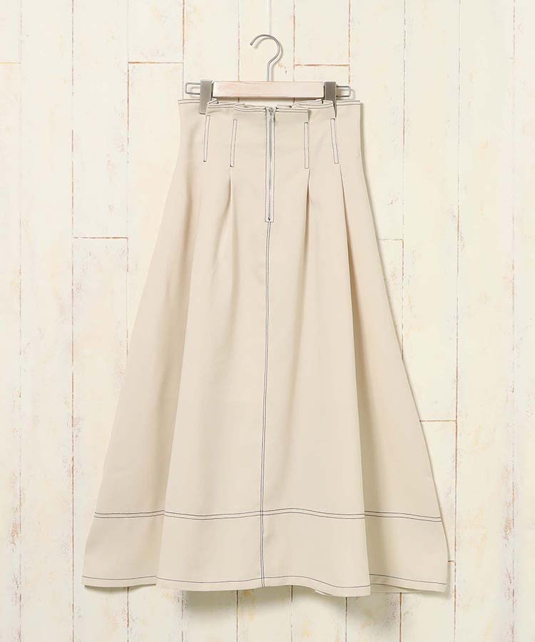 ステッチフレアスカート ブルーエ ブルゾン ボトムス スカート ブルー