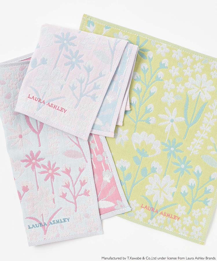 ガーデン三重ガーゼハンカチ ミニタオル ハンカチ プレゼント ギフト