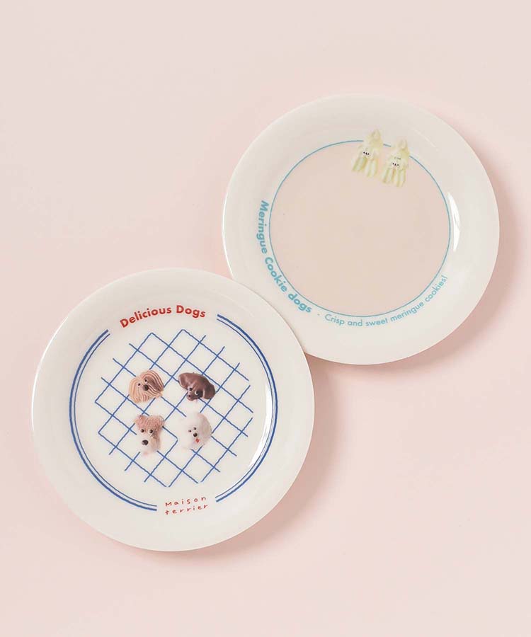 メゾンテリア陶器プレート メゾンテリア Maison terrier Maisonterrier